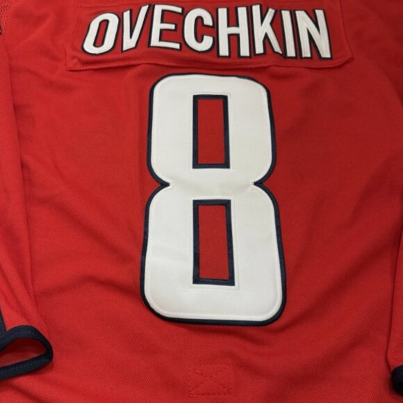 Alex Ovechkin Washington Capitals Hom Red Jersey - Picture 4 of 4